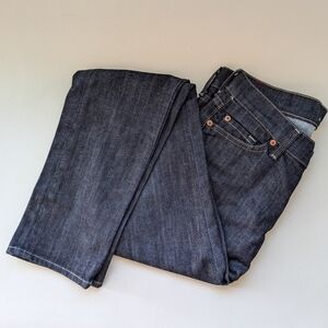 7 For All Mankind Roxanne Dark Wash Denim Size 29
